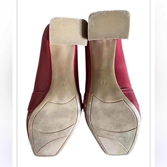 Marc Fisher Oralin heeled Loafer. Burgundy size 8.5. - Picture 7 of 8